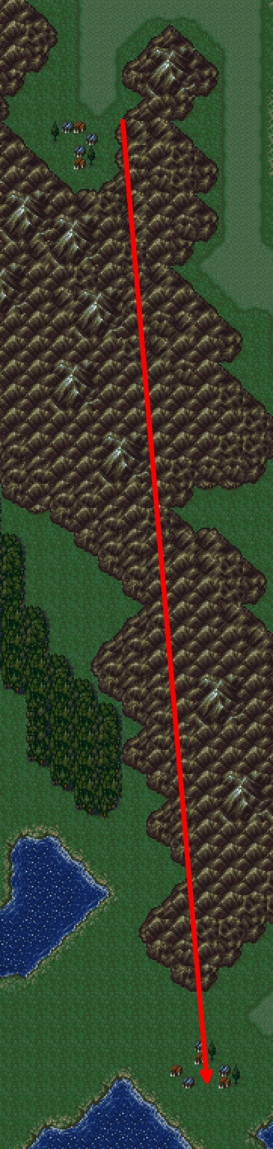 image showing route to Jidoor on world map